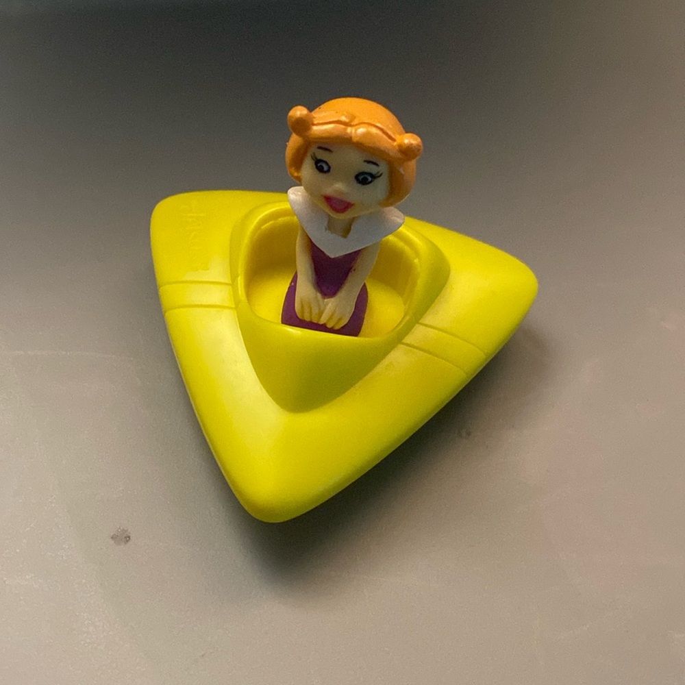 Jane Jetson Wendys Hanna Barbera Space Car Toy 1989 Vintage Kids Meal Figurine